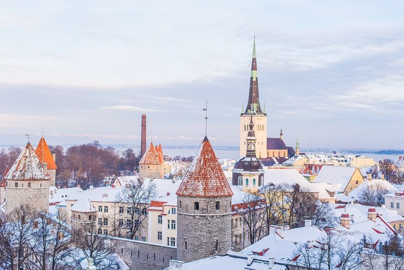 Tallinn, Estonsko, Pobaltí